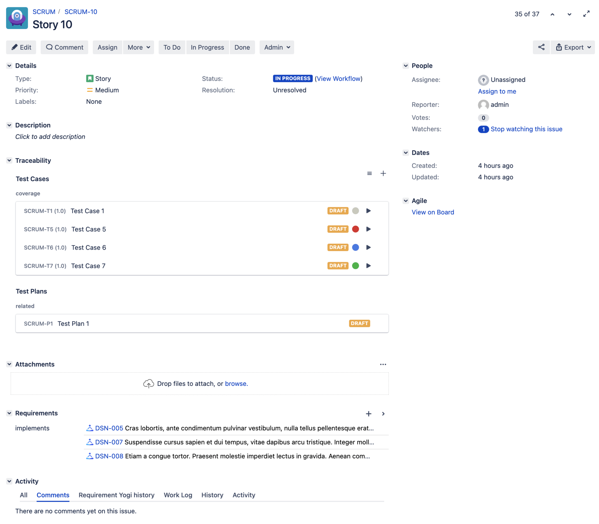 A guide to test requirements with Xray, Zephyr and other plugins